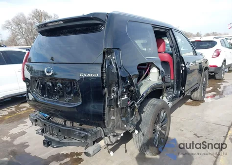 2020 Lexus Gx 460 Premium z USA, uszkodzony, nr VIN JTJAM7BX7L5260394